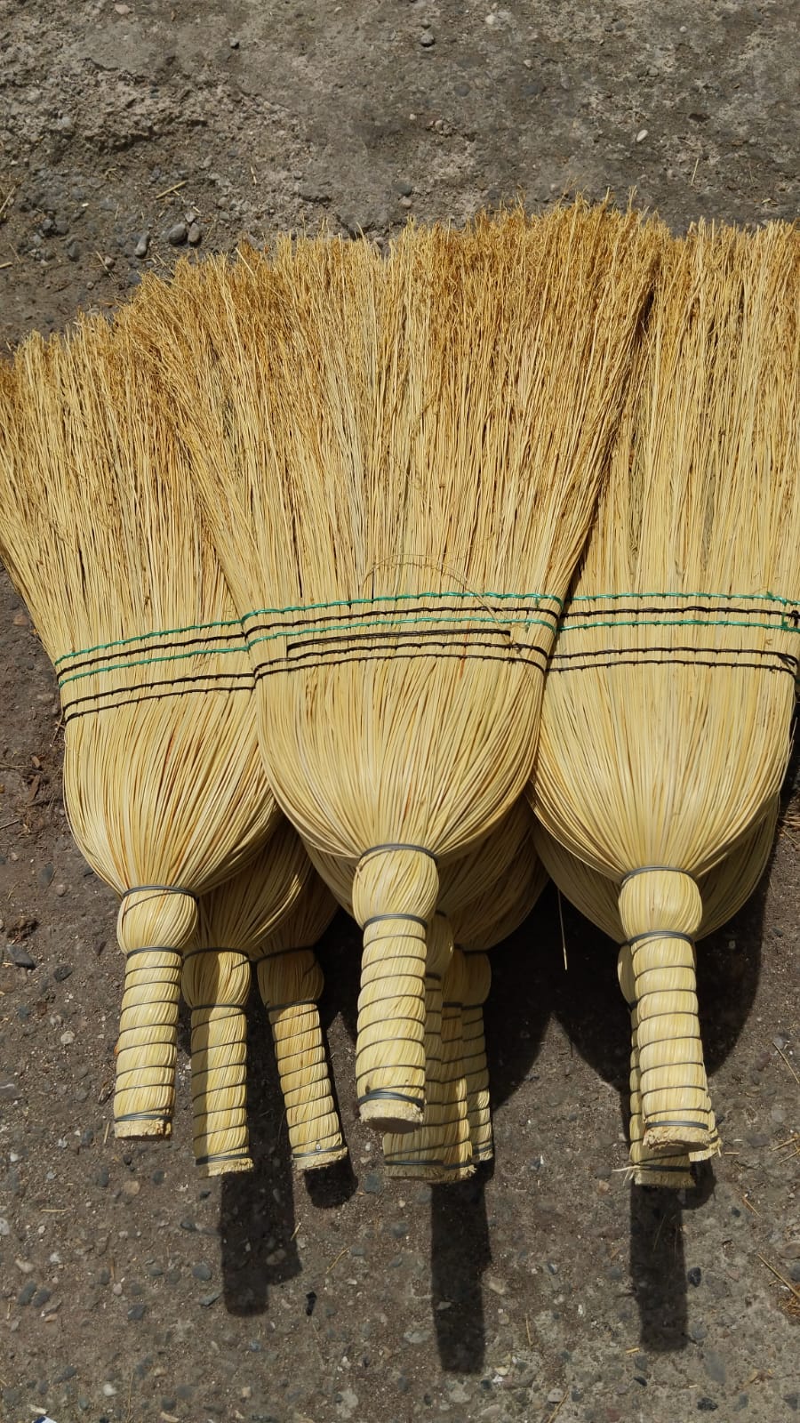 Ahşap Saplı Duble Süpürge